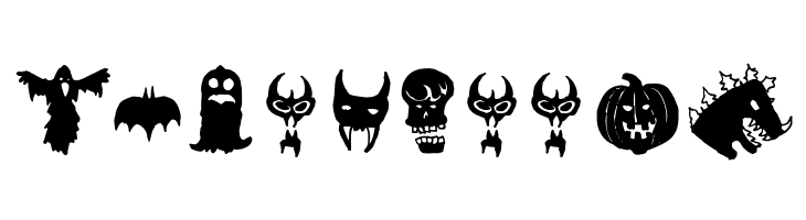 HollowWeenie Bats  Free Fonts Download