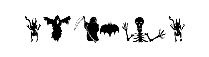 HollowWeenie Bats  Free Fonts Download