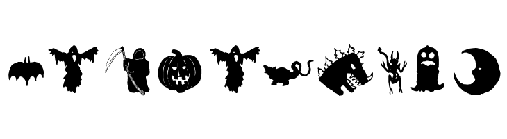 HollowWeenie Bats  Free Fonts Download