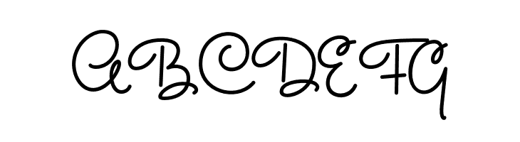 MasanaScript-3Maxima  Free Fonts Download