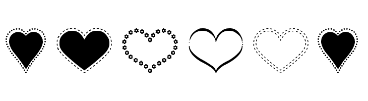 Sexy Love Hearts 2  Free Fonts Download