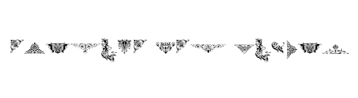 Victorian Free Ornaments Two  Free Fonts Download