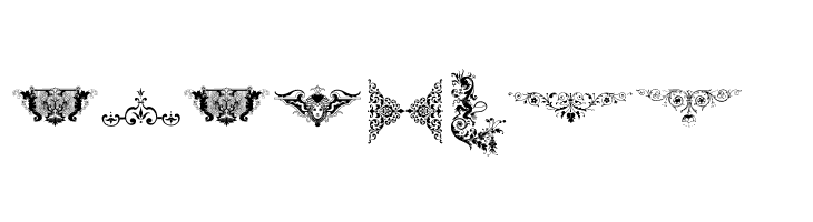 Victorian Free Ornaments Two  Free Fonts Download