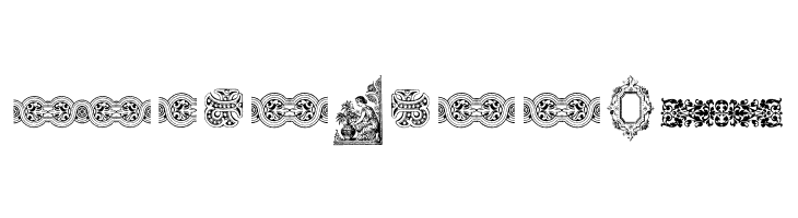 Victorian Free Ornaments Two  Free Fonts Download