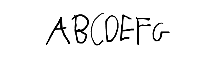 Still 6 but almost 7  Free Fonts Download