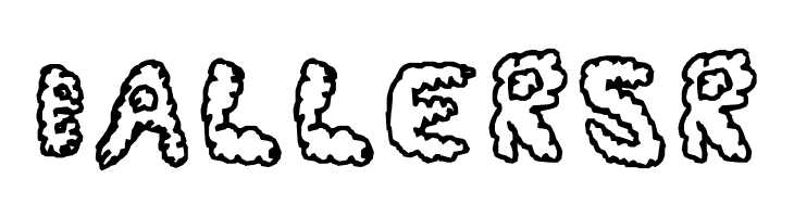 Fluffy Clouds  Free Fonts Download