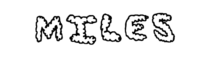 Fluffy Clouds  Free Fonts Download