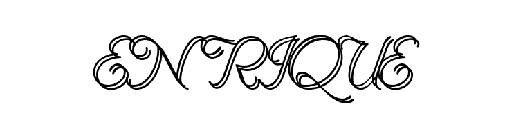 Renania Double Line  Free Fonts Download