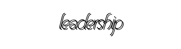 Renania Double Line  Free Fonts Download