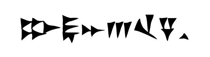 UgariticGG  Free Fonts Download