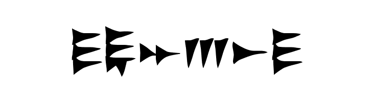 UgariticGG  Free Fonts Download