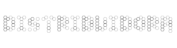 U Honeycombed  Free Fonts Download