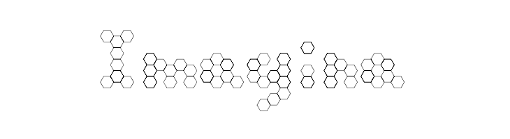 U Honeycombed  Free Fonts Download