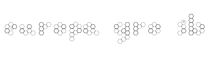 U Honeycombed  Free Fonts Download
