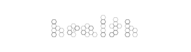 U Honeycombed  Free Fonts Download