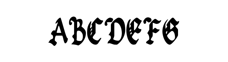 Uberh&ouml;lme Condensed  Free Fonts Download