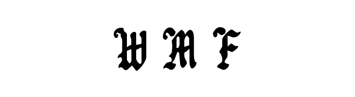 Uberh&ouml;lme Condensed  Free Fonts Download