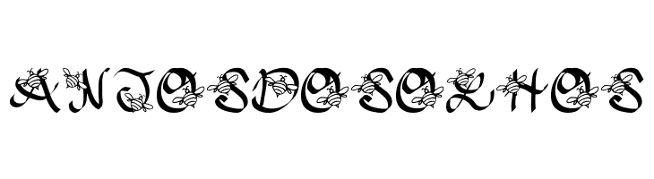 JI Honeybees  Free Fonts Download