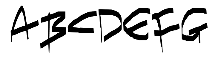 I have gone crazy  Free Fonts Download