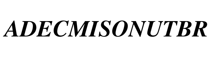 TeXGyreTermes-BoldItalic  Free Fonts Download