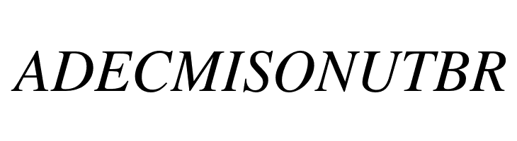 TeXGyreTermes-Italic  Free Fonts Download