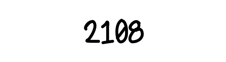 2108 SwaggerBold Font