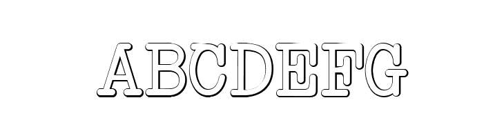 NeoBulletin Beveled  Free Fonts Download