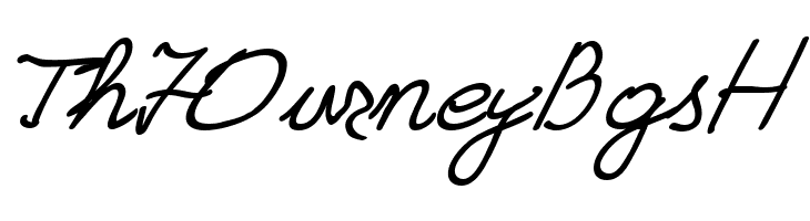 Granny's Handwriting  Free Fonts Download