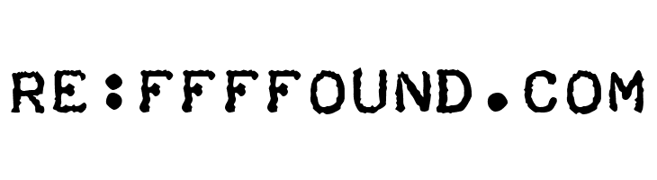 Teleprinter Bold  Free Fonts Download