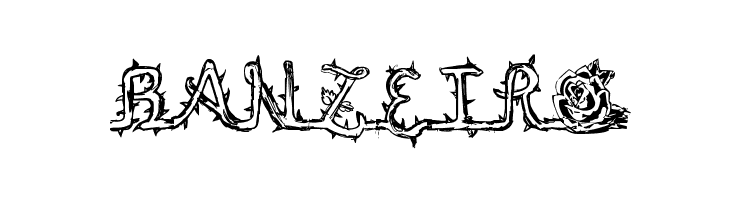 La Rosa Muerta  Free Fonts Download