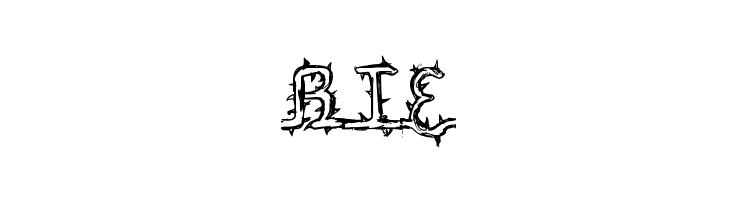 La Rosa Muerta  Free Fonts Download