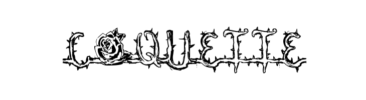 La Rosa Muerta  Free Fonts Download