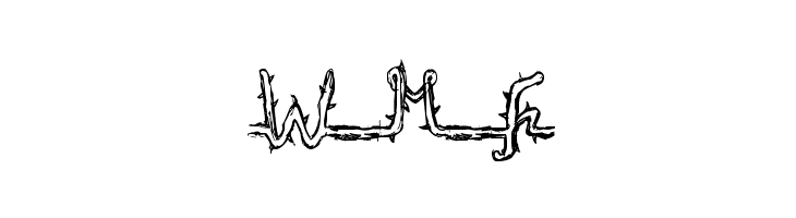 La Rosa Muerta  Free Fonts Download