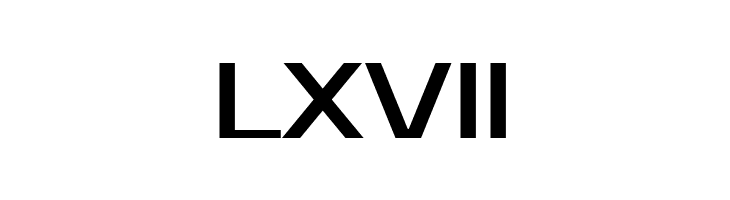 LXVII ProstoOne-Regular Font