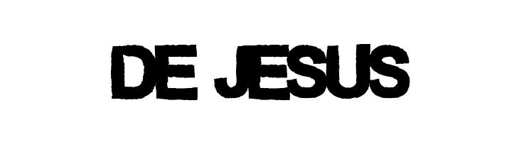 DE%2BJESUS Anconventional Font