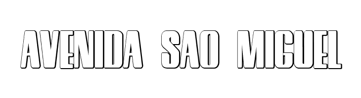 HostilBeveled  Free Fonts Download