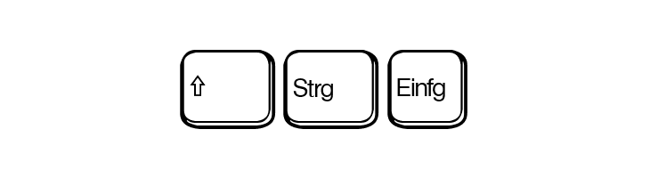 aa QWERTZ-Tasten  Free Fonts Download