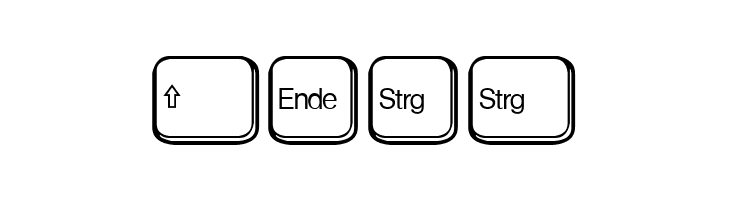 aa QWERTZ-Tasten  Free Fonts Download