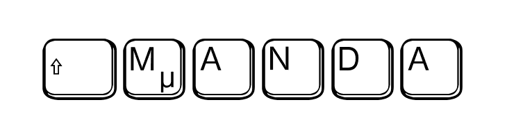 aa QWERTZ-Tasten  Free Fonts Download