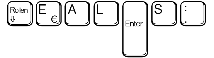 aa QWERTZ-Tasten  Free Fonts Download