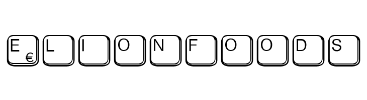aa QWERTZ-Tasten  Free Fonts Download