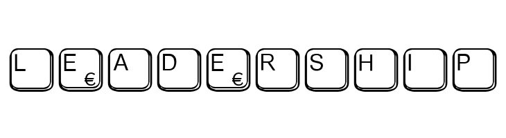 aa QWERTZ-Tasten  Free Fonts Download