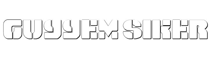 Space Cruiser Shadow  Free Fonts Download