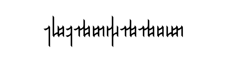 Jeernervaniaan Qelis  Free Fonts Download