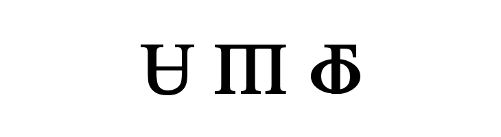 Grand Alphabet [Times New Roman]  Free Fonts Download