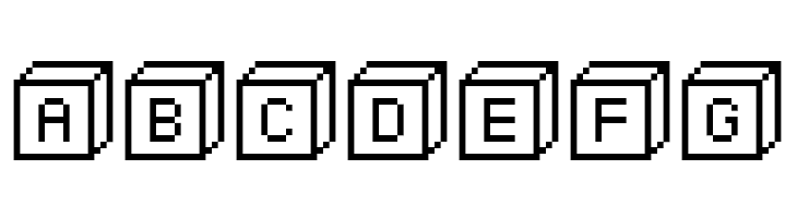 Baby blocks  Free Fonts Download