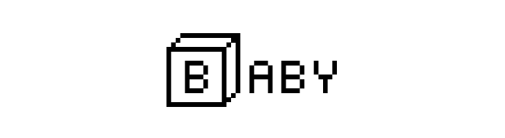 Baby blocks  Free Fonts Download