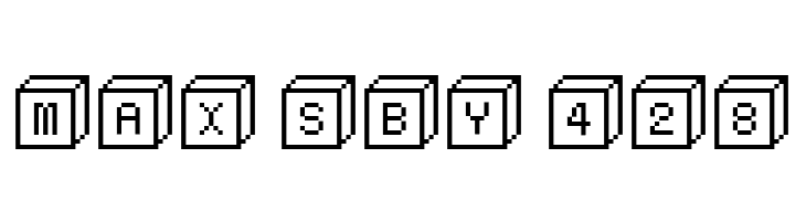 Baby blocks  Free Fonts Download