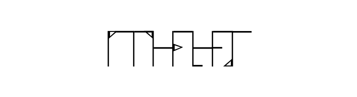 Vertical B  Free Fonts Download