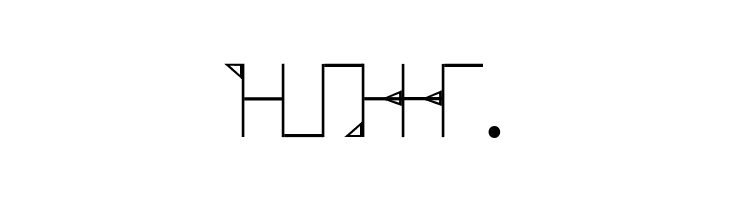 Vertical B  Free Fonts Download